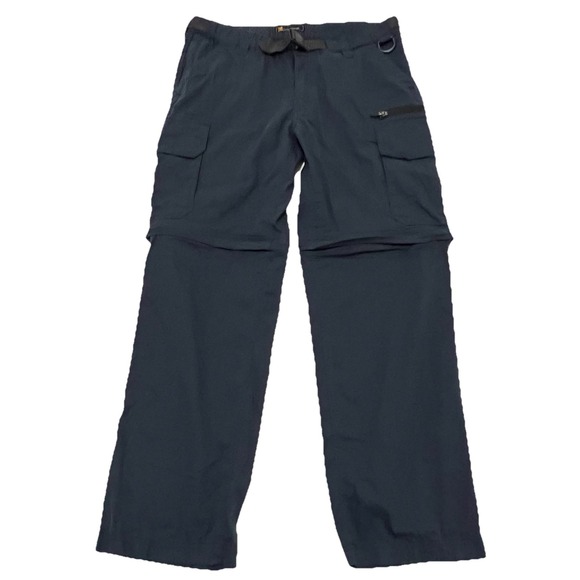 Bc Clothing Other - The BC Clothing Convertible Pants L x 30 Blue Cargo Hiking Pants Shorts